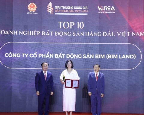 BIM Land được ghi nhận trong Top 10 doanh nghiệp bất động sản hàng đầu Việt Nam