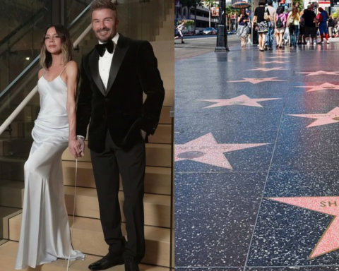 David Beckham đi vào lịch sử khi là cầu thủ đầu tiên được khắc tên trên Đại lộ Danh vọng Hollywood