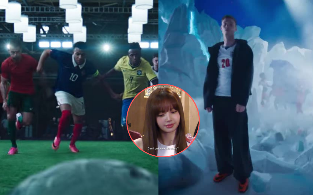 Bom tấn quảng cáo của Nike quy tụ dàn sao khủng Ronaldo, Mbappe, Lisa (BLACKPINK) nhưng bất ngờ dính cú “việt vị” muối mặt