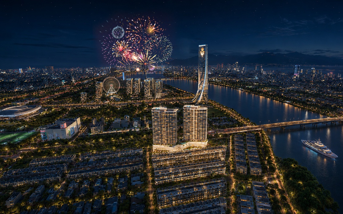 The Meridian Đà Nẵng – Căn hộ sông Hàn ngắm trọn vẹn pháo hoa quốc tế
