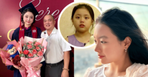 Con gái Thuý Hạnh – Minh Khang lột xác sau 12 năm: “Thiên thần răng thỏ” toả sáng với visual thiếu nữ trong ngày trọng đại