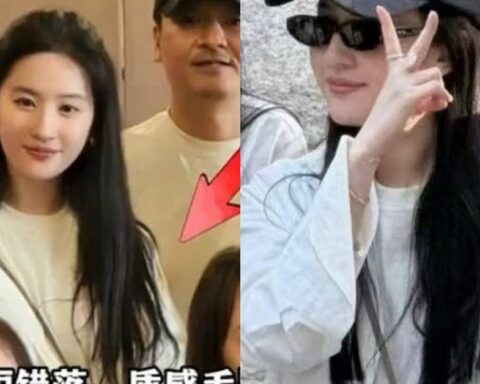Lưu Diệc Phi làm gì với tóc mình vậy?