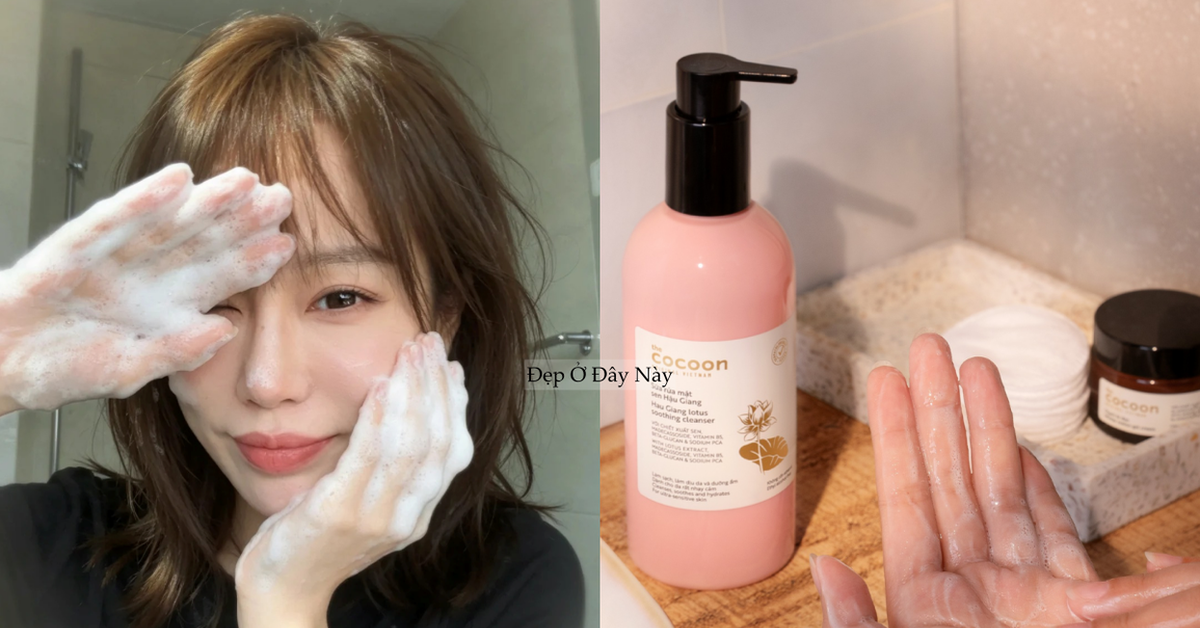 5 sữa rửa mặt “made in Vietnam” hợp mùa hè: Sạch dầu, thông thoáng mà không làm khô da