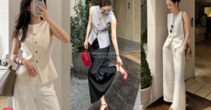 Không cần mua nhiều đồ, chỉ cần một chiếc áo vest không tay là đủ đẹp với 5 công thức cực dễ áp dụng