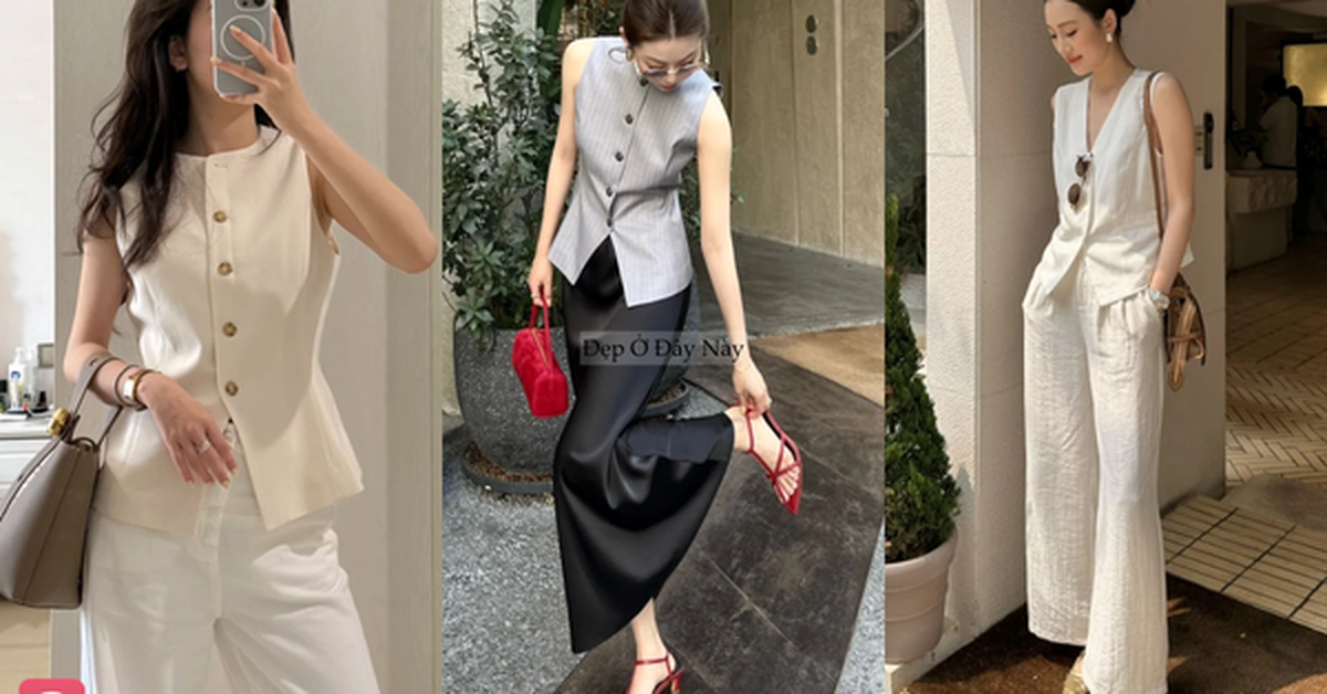 Không cần mua nhiều đồ, chỉ cần một chiếc áo vest không tay là đủ đẹp với 5 công thức cực dễ áp dụng