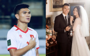 Bất ngờ với gia thế không phải dạng vừa của vợ “cầu thủ nghèo nhất Việt Nam”