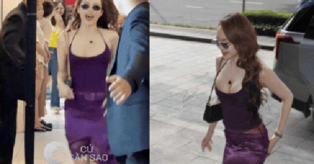 Minh Hằng diện đồ sexy, chạy như bay trên cao gót tạo nên khung hình chấn động
