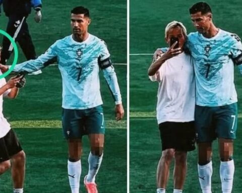 Cậu bé liều mình lao vào selfie với Ronaldo nhận cái kết bất ngờ