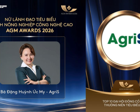 AgriS ghi dấu tại AGM Awards 2026: Quản trị tốt là nền tảng của tăng trưởng bền vững