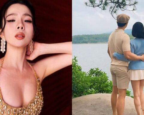 Phản ứng của Lệ Quyên khi bị nói đứng bên bạn trai như cô cháu