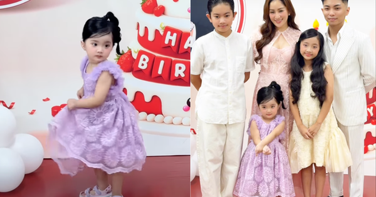 Cô út Lisa nhà Khánh Thi – Phan Hiển gây sốt vì xinh yêu như “búp bê sống”, khoảnh khắc khiêu vũ mới chiếm “spotlight”
