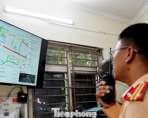 CSGT Hà Nội dùng ứng dụng tích hợp AI để phát hiện ùn tắc giao thông, tra cứu hành vi vi phạm