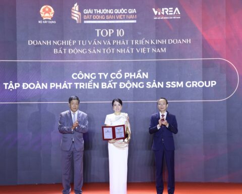 SSM Group được vinh danh tại Giải thưởng Quốc gia Bất động sản Việt Nam