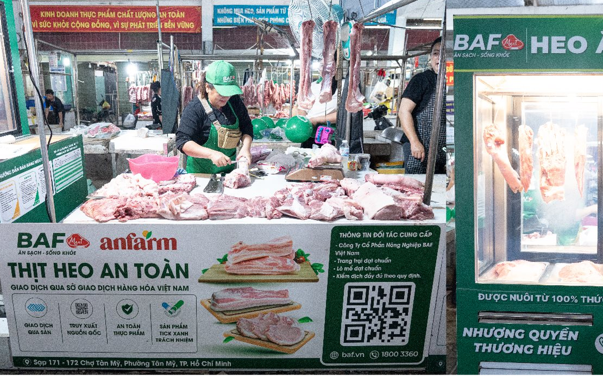 BAF tham gia sàn giao dịch thịt heo