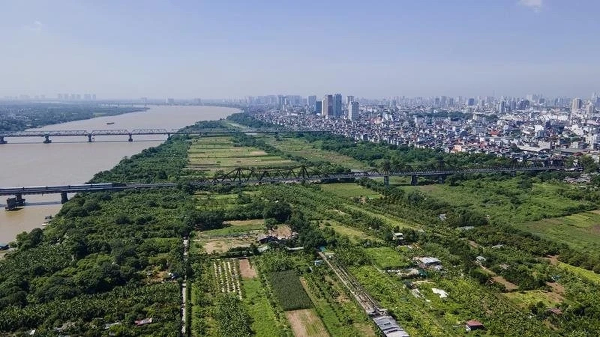 Hà Nội xem xét nghị quyết quy định việc sử dụng bãi sông để xây dựng mới công trình