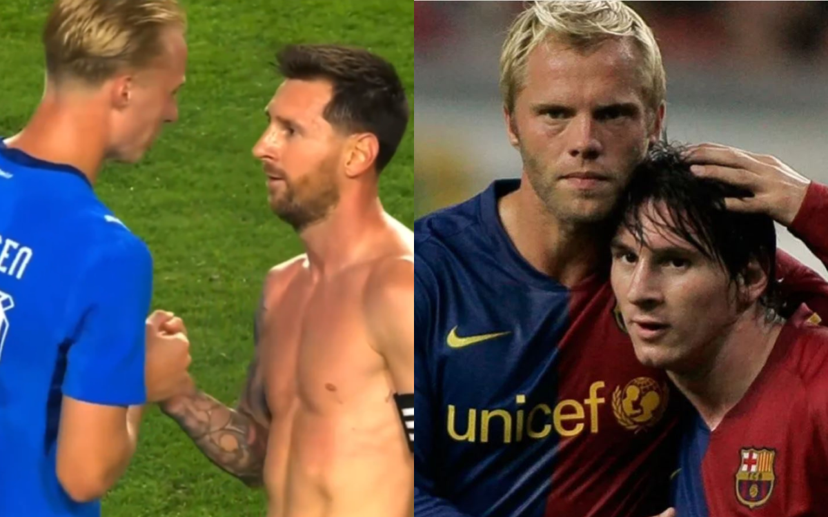 Messi sững sờ trước câu hỏi của cầu thủ Iceland sau 20 năm: “Chú có nhớ cháu là ai không?”