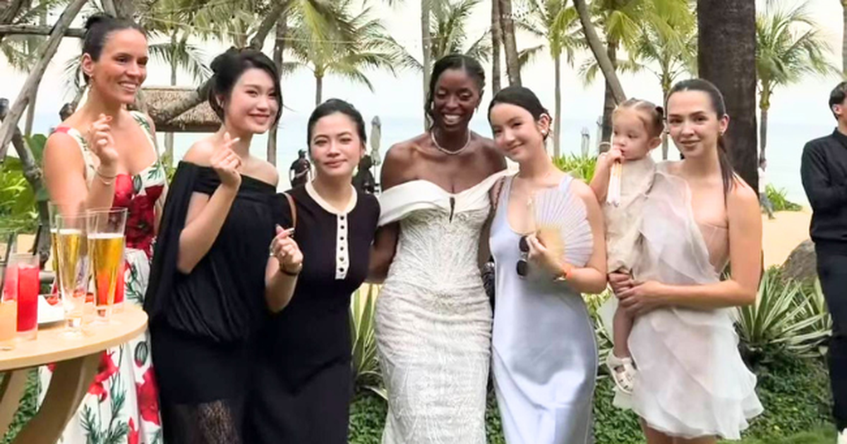 Khung hình Doãn Hải My đọ sắc Chu Thanh Huyền và dàn WAGs Tây gây sốt