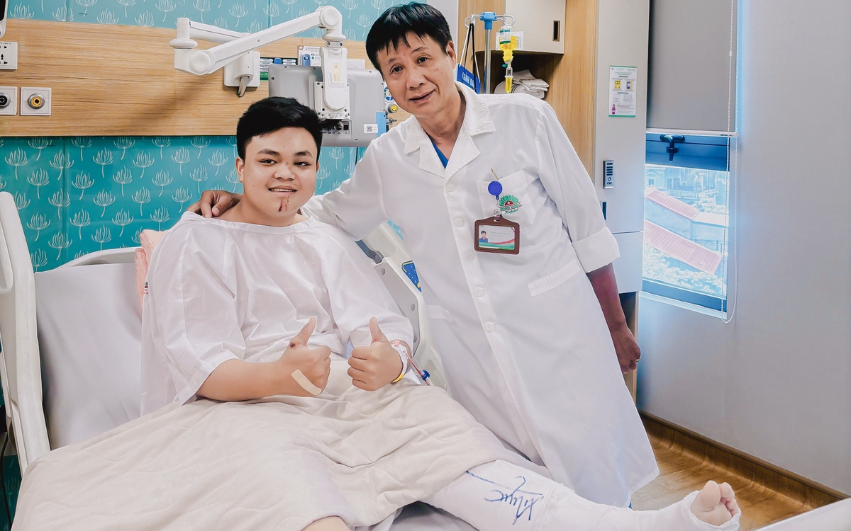 Cấp cứu trong đêm giúp nam sinh 18 tuổi gãy xương đùi xuất viện ngay ngày hôm sau, kịp tham dự kỳ thi tốt nghiệp THPT 2026