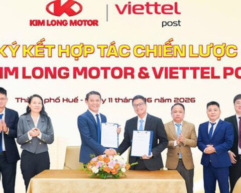 KIM LONG MOTOR và VIETTEL POST hợp tác phát triển hệ sinh thái vận tải xanh, thông minh