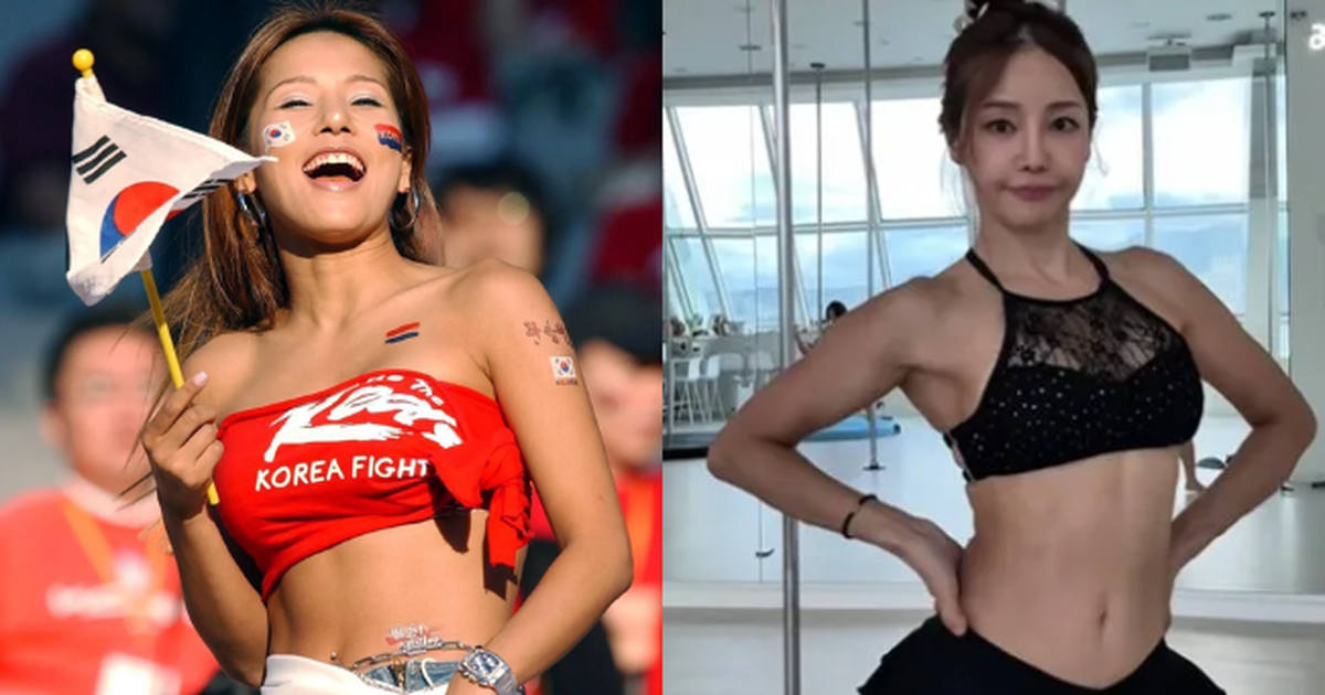 Lọt máy quay World Cup, nữ CĐV xinh như hoa hậu đổi đời ngoạn mục: Ký ngay hợp đồng làm idol Kpop, cưới chồng kém 17 tuổi