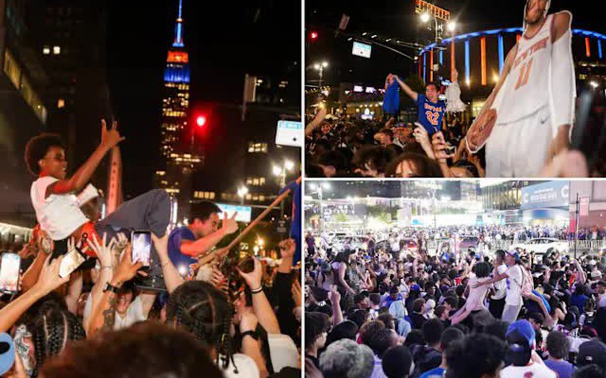 Tối nay khai mạc vẫn chưa ai quan tâm: Khung cảnh toàn dân xuống phố ăn mừng tại thành phố New York, nhưng không phải vì World Cup