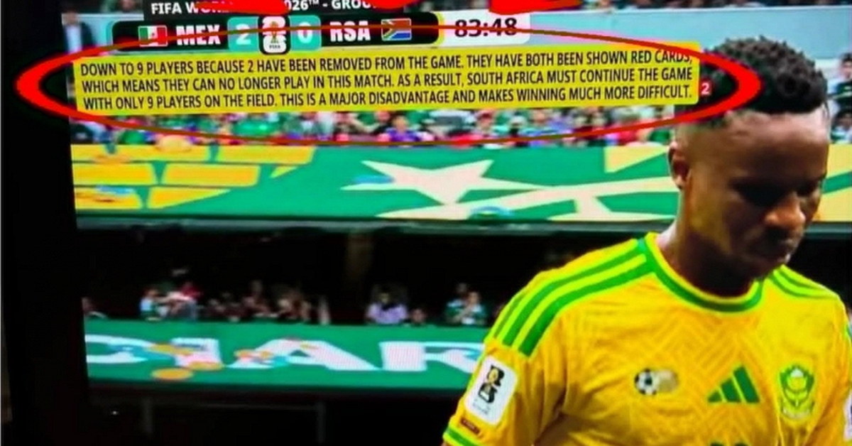 Thông báo bất thường xuất hiện trên sóng trực tiếp World Cup 2026 gây sốt cõi mạng