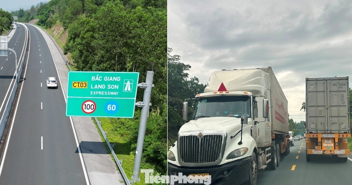 Nghịch lý: Cao tốc Bắc Giang – Lạng Sơn vắng tanh, xe chạy QL1A đông nghịt