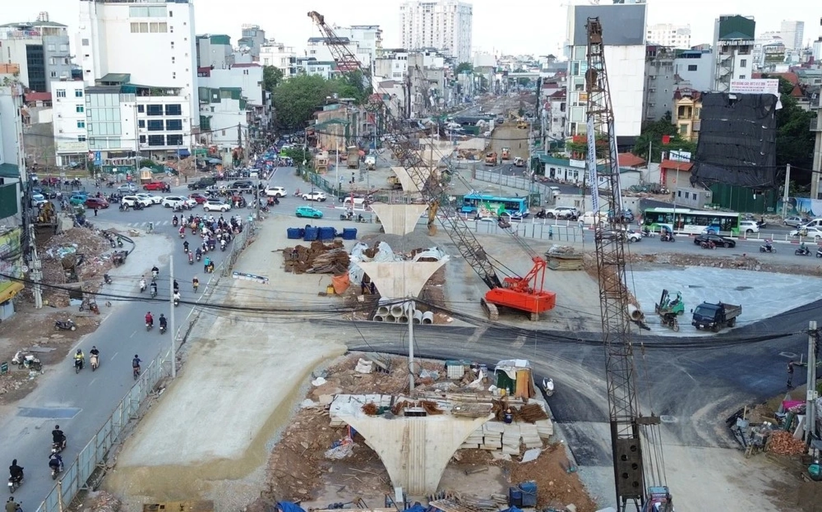 Hà Nội điều chỉnh giao thông nút Láng Hạ – Giảng Võ từ ngày 12/6