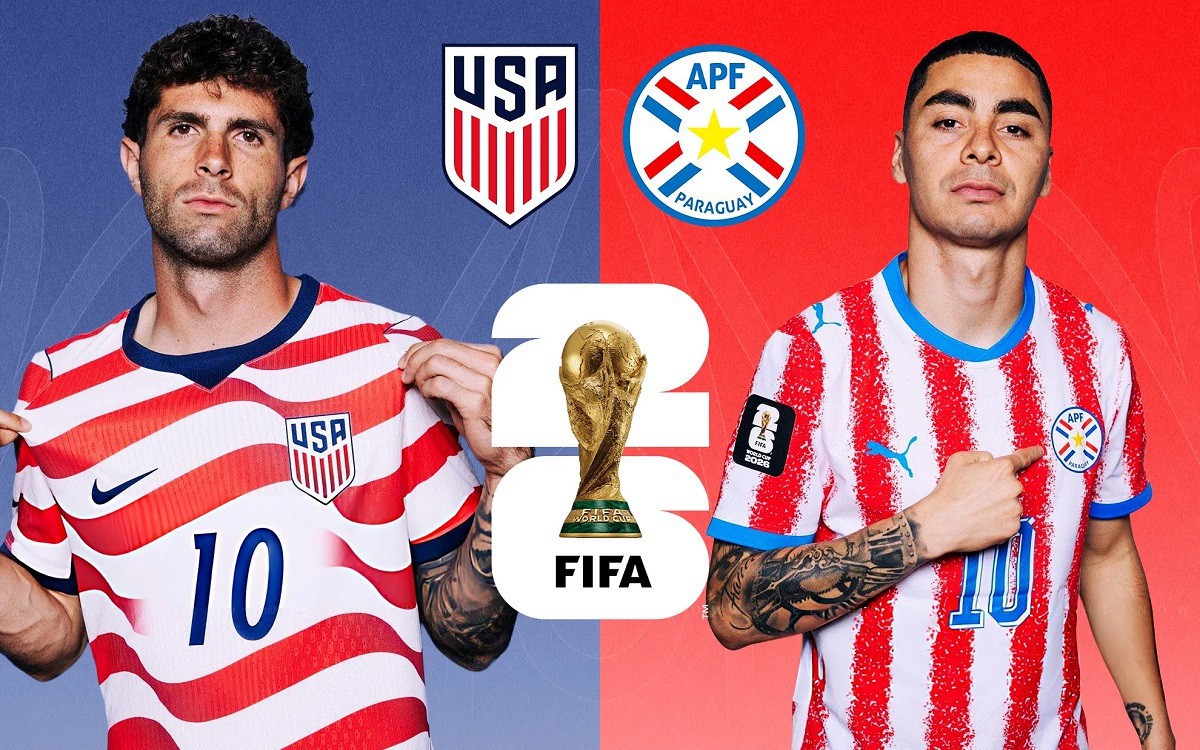 Diễn biến 8h00 hôm nay 13/6 bảng D World Cup: Chủ nhà Mỹ đối đầu “bức tường thép” Paraguay