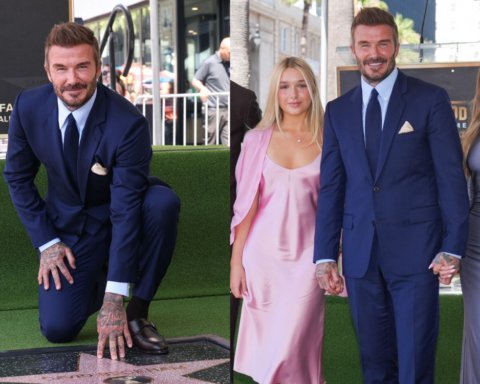David Beckham đi vào lịch sử Đại lộ Danh vọng Hollywood: Tiểu thư Harper xinh đẹp tháp tùng bố nhận ngôi sao danh giá