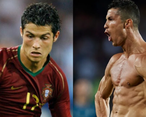 Ronaldo tăng cơ bắp, cao thêm 5cm so với lần đầu dự World Cup 20 năm trước, nhưng giá trị lại tụt dốc không phanh