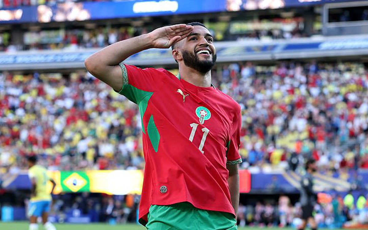 Diễn biến Brazil đấu Maroc: VÀO! 1-0 cho Maroc