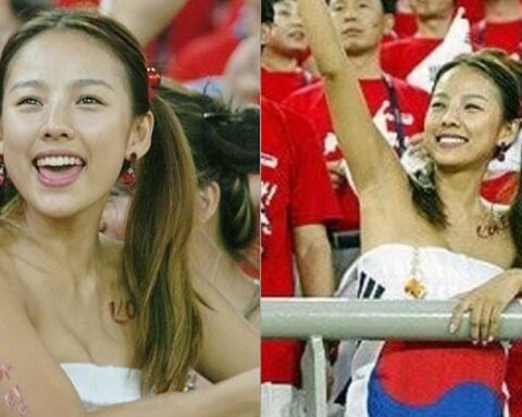 Ảnh Lee Hyori cổ vũ đội tuyển Hàn Quốc hot trở lại: Đúng là “nữ hoàng gợi cảm” của showbiz!