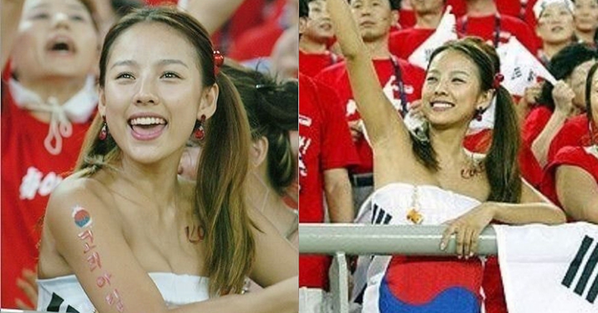 Ảnh Lee Hyori cổ vũ đội tuyển Hàn Quốc hot trở lại: Đúng là “nữ hoàng gợi cảm” của showbiz!