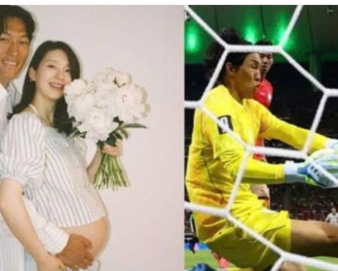 Thủ môn Hàn Quốc đang đá World Cup thì vợ sinh em bé: Nàng WAG nhắn gửi một câu đầy xúc động