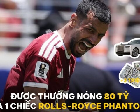 Cầu thủ Qatar ghi bàn lịch sử ở World Cup được thưởng nóng 79 tỷ đồng cùng siêu xe Rolls-Royce, thực hư thế nào?