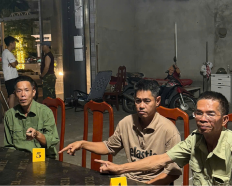 Bắt giữ Nguyễn Tuấn Anh trong hầm xe chung cư