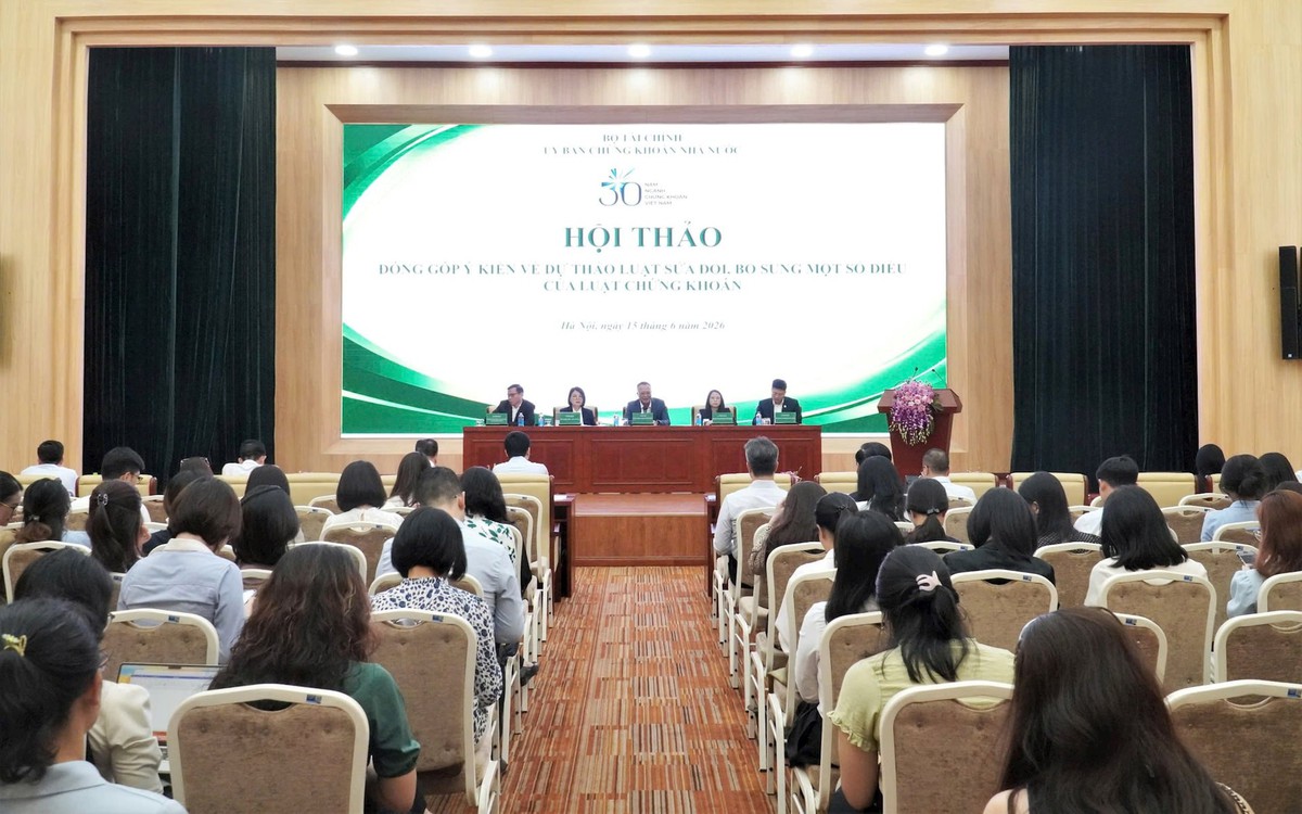 UBCKNN tổ chức Hội thảo góp ý dự thảo Luật sửa đổi, bổ sung một số điều của Luật Chứng khoán