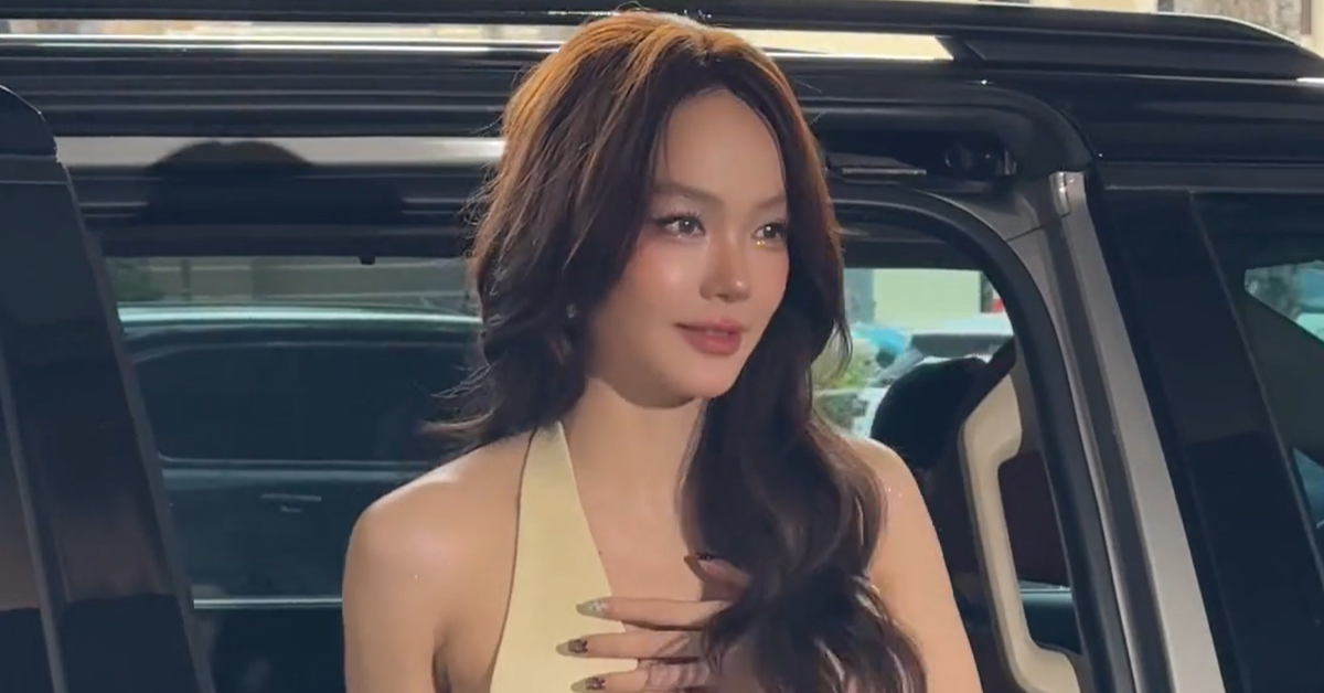 Minh Hằng vừa bước xuống xe đã kéo “bão”
