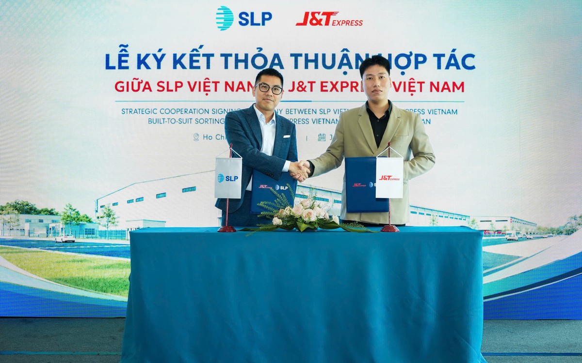 SLP và J&T Express hợp tác xây dựng trung tâm logistics tự động hóa tại miền Nam