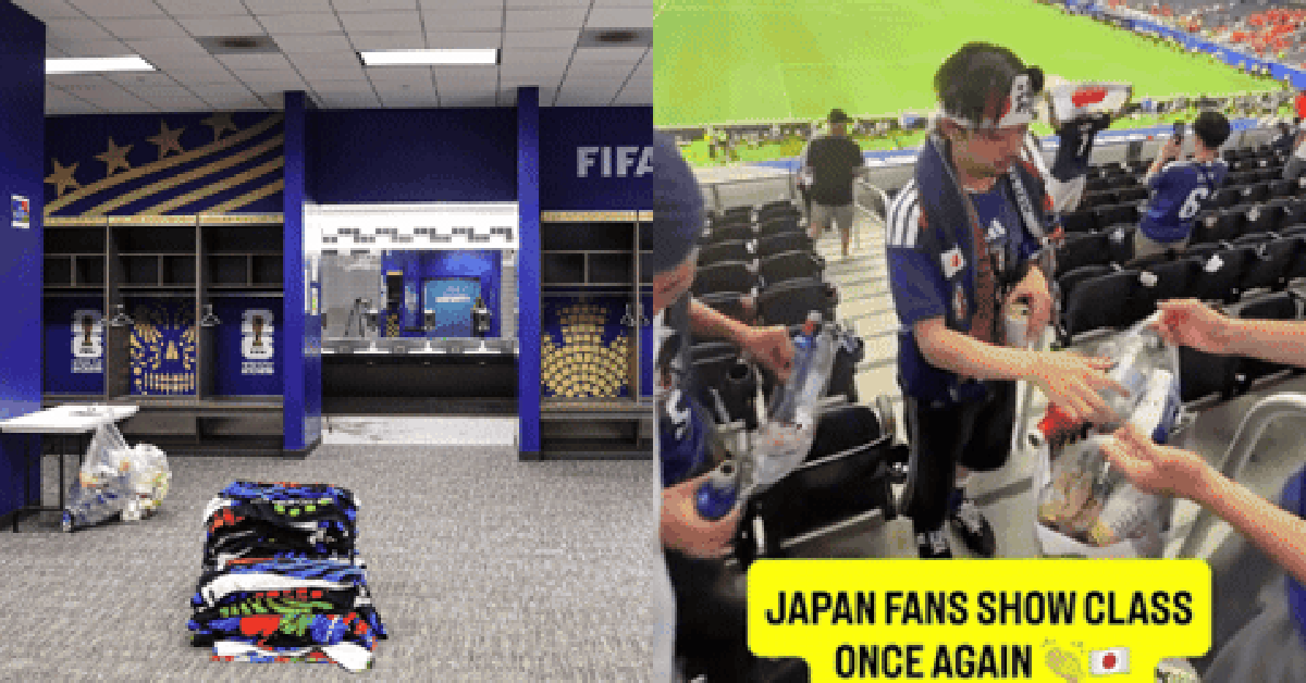 Mbappe cũng phải vỗ tay tán thưởng người Nhật ở World Cup 2026: đội tuyển dọn phòng thay đồ sạch bách, CĐV dọn rác trên khán đài