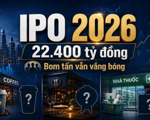 Thị trường IPO Việt Nam 2026 dự kiến đạt 22.400 tỷ đồng: Vì sao Golden Gate, Highlands Coffee, Long Châu vẫn vắng bóng?