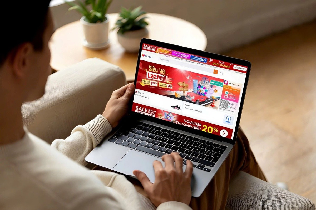 GMV toàn sàn dịp “siêu sale 6.6” của Lazada Việt Nam tăng gần gấp 4 lần