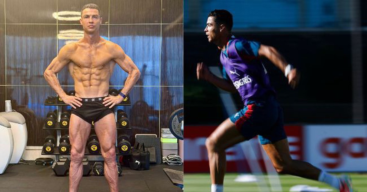 Ronaldo tuổi 41 vẫn chạy như máy, chỉ số thể chất gây sốc, khối cầu thủ trẻ phải xấu hổ vì không bì nổi