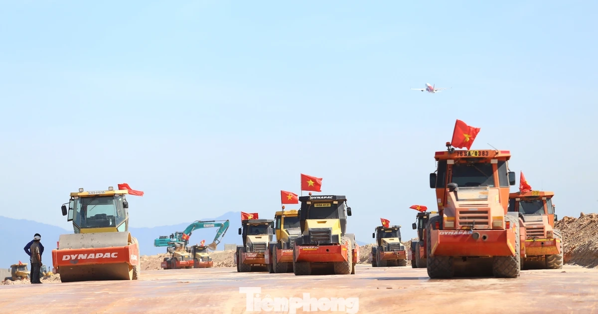 Dốc tổng lực ‘chạy nước rút’ dự án sân bay Phù Cát
