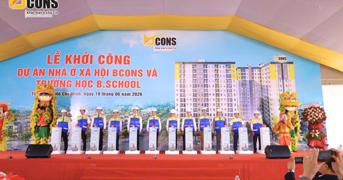 Khởi công thêm hơn 800 căn nhà ở xã hội tại TPHCM