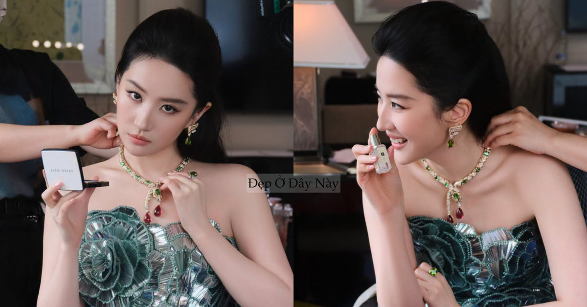 Đẳng cấp của Lưu Diệc Phi: Chỉ vài bức ảnh hậu trường cũng khiến nhãn hàng “mát mày mát mặt”