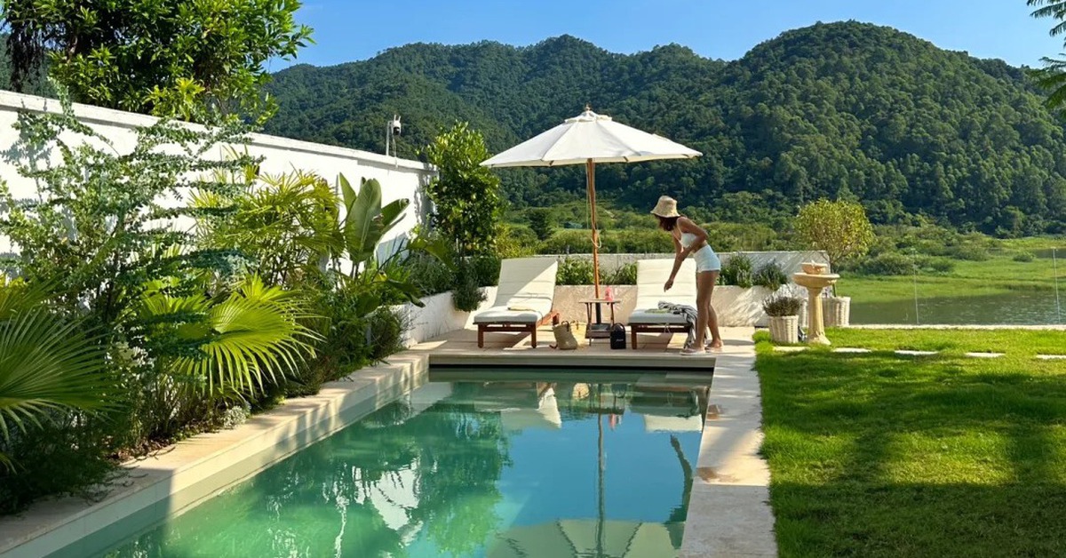 Căn biệt thự 850m2 bên hồ, tiện nghi như resort khép kín của người phụ nữ không đi làm, không kết hôn