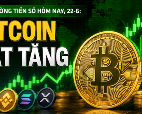 Thị trường tiền số hôm nay, 22-6: Bitcoin bật tăng