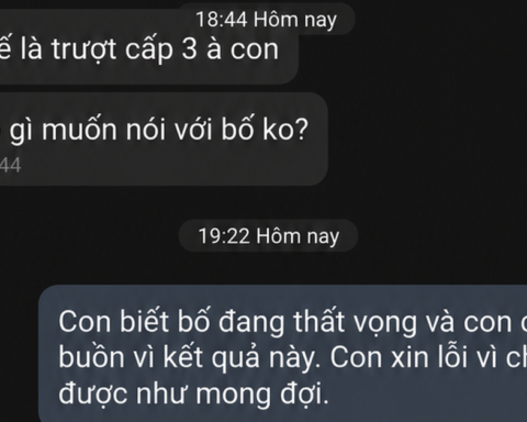 “Thế là trượt cấp 3 à con?”: Đoạn hội thoại của hai bố con ở Hà Nội sau khi biết điểm thi vào lớp 10 gây nghẹn ngào